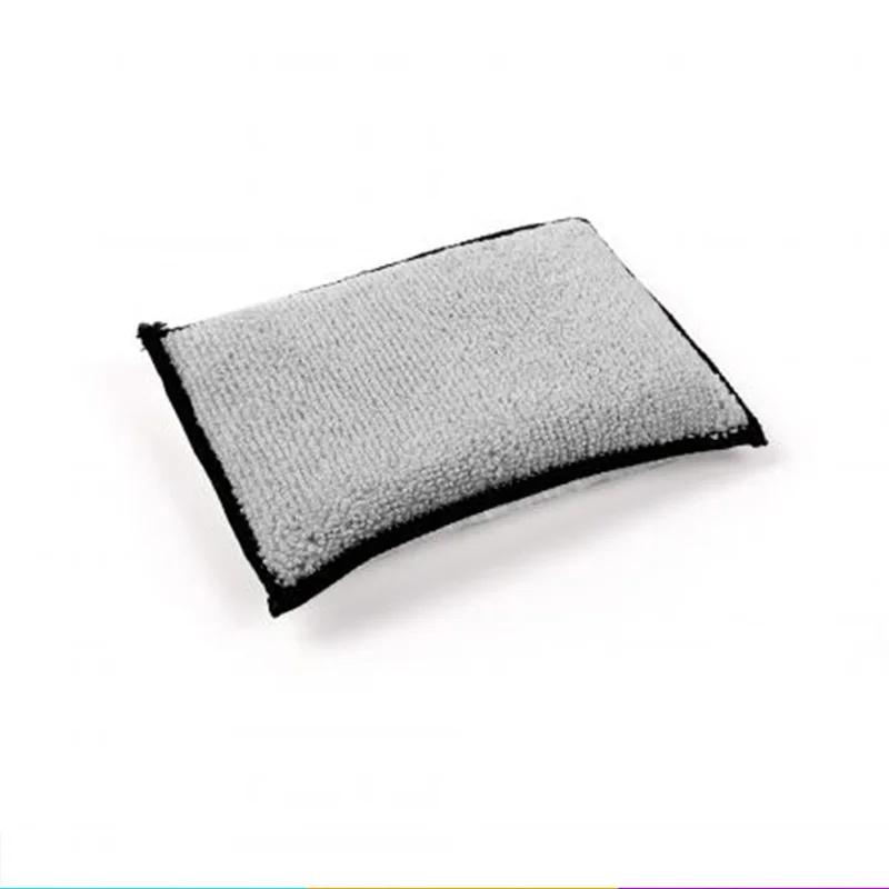 

Microfiber Double Side Car Cleaning Pad Leather Car Detailing Soft Scrubbing Sponge Car Cleaning Tools Interior Scrubbing Sponge