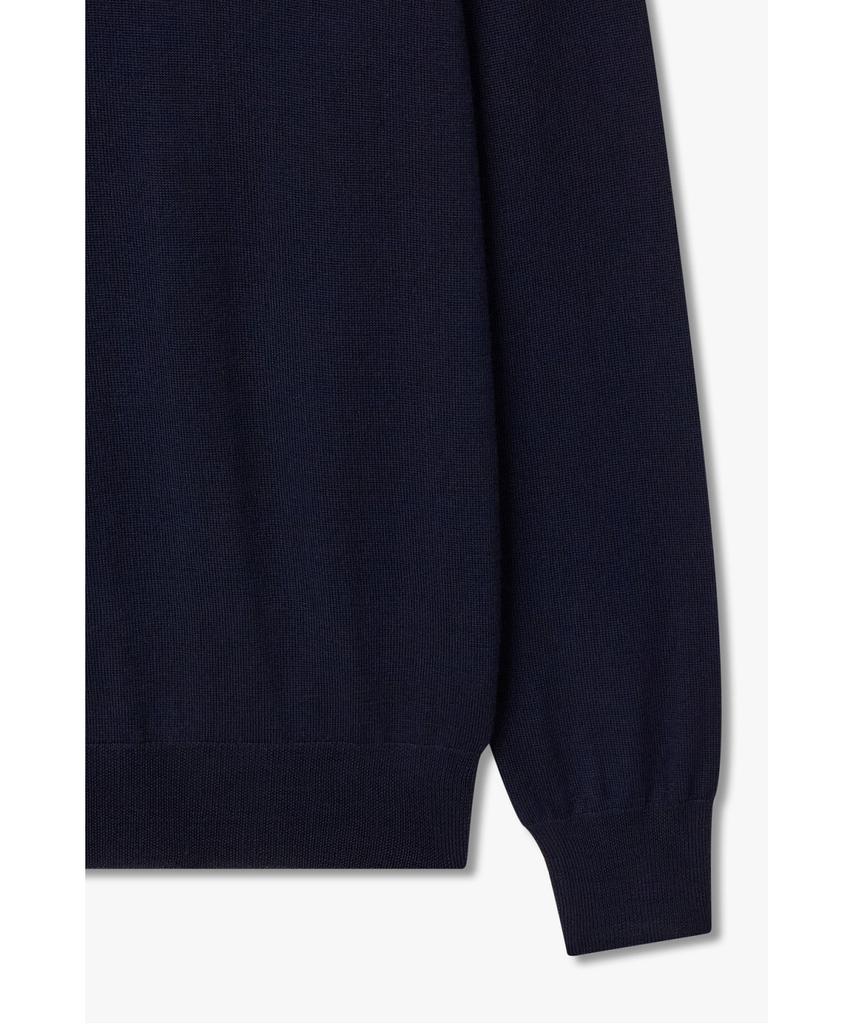 MAN ON THE BOON [Morgano] Polo Sweater_Navy 4715313901