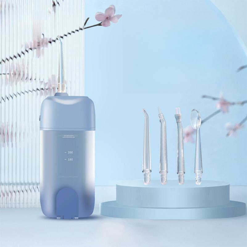 

Электрический ирригатор для зубов Бытовой Портативный Выдвижной резервуар для воды Ультразвуковое удаление зубного камня Водонепроницаемый Водный зубной флосс Скребок для чистки полости рта