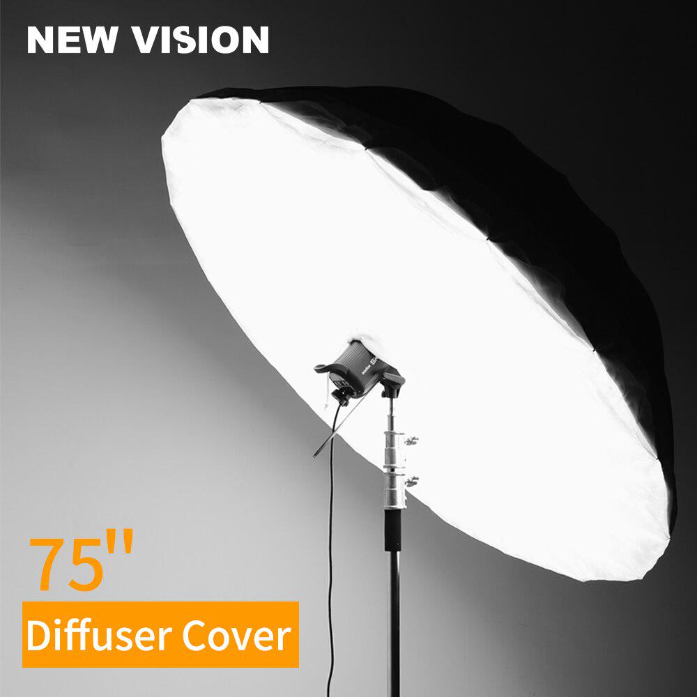 Photographic Reflector 165cm Silver Reflective Umbrella Black Reflective Photography Umbrella Silver Reflective Umbrella Photography Studio Softbox for Photography Photo Studio Lighting /& Outdoor Li
