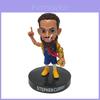 Nba Stephen Curry Pvc Figurine With Red Scarf For Desk Decor And Collection