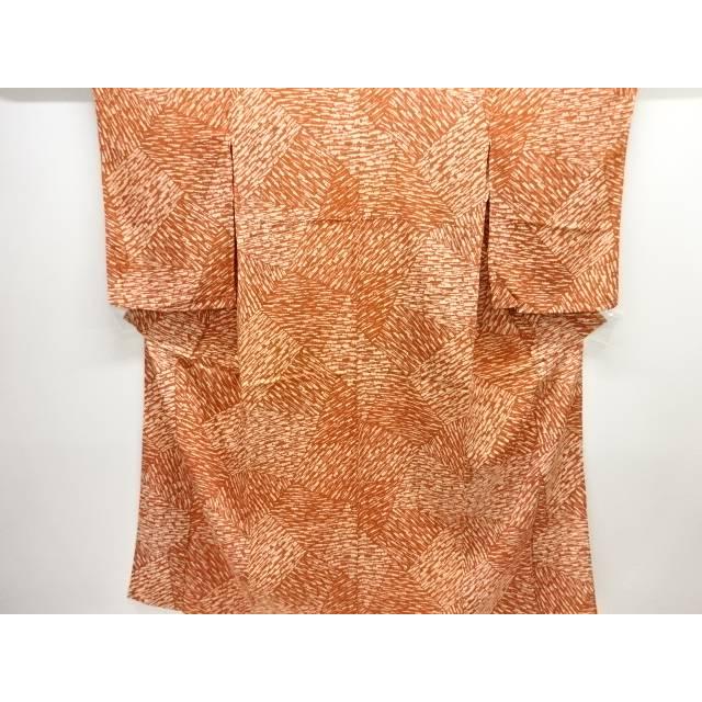 Abstract pattern single garment small pattern kimono [used] [worn] [small pattern]