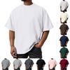 Men's Summer Color Quality T-shirt Short Sleeve Design Three-dimensional Top