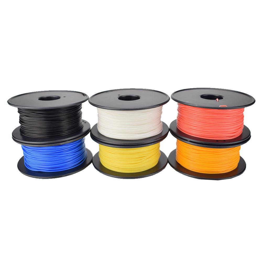 Colorful Printer 3d 10m 175mm Abs Pla Filament Rubber Material Consumables