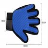 Left Hand Five Finger Deshedding Brush Glove Pet Gentle Efficient Massage Grooming