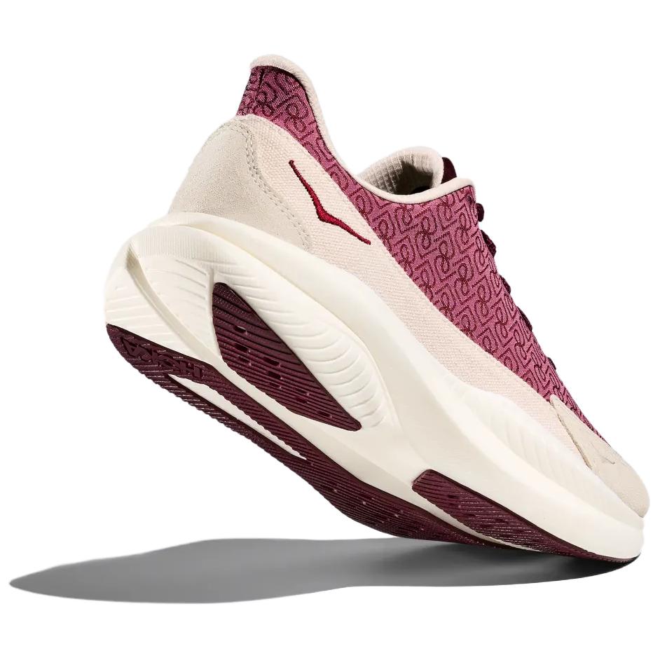 Reformation x Hoka One One Mach 6 LS Zapatos Lifestyle de Caña Baja Duraderos Antideslizantes Zapatos de Mujer Rojo Claro 1167690-SYRH
