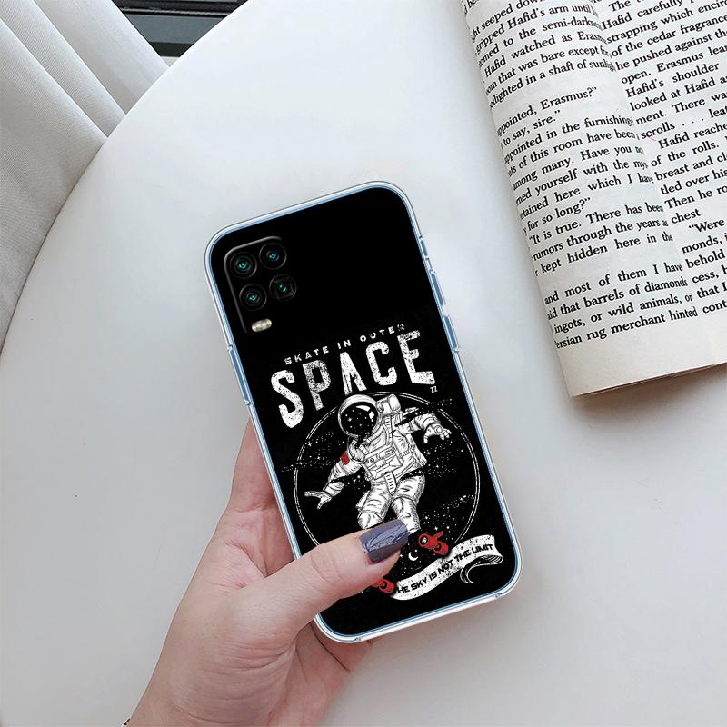 Astronaut Space Moon Transparent Phone Case for Motorola Moto Edge 20 30 40 50 S30 Fusion Ultra Pro Neo Lite + G200 G23