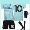 Messi Miami Football Training Kit Polyester Material Suitable For All Gender And Age Groups