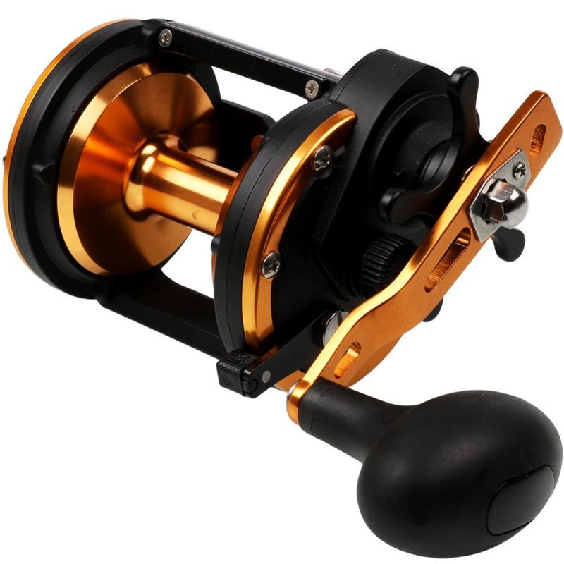 SOUGAYILANG Trolling Fishing Reel Baitcasting Reel Fishing Reel Wheel for Saltwater Big Fish Fishing