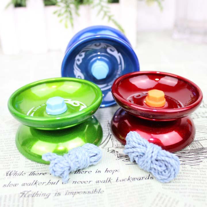 Cool Aluminum Alloy Yoyo Professional YoYo Ball Bearing String Trick Kids Toys