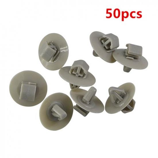 50Pcs Side Door Trim Strip Panel Clips For Renault Vauxhall Vivaro 7703077421