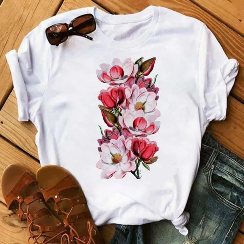 Funny Cat Pattern T-Shirt For Women Cute Pet Animal 3D Printed T Shirts Summer Fashion Tees Short Sleeves O-Neck Tops Streetwear