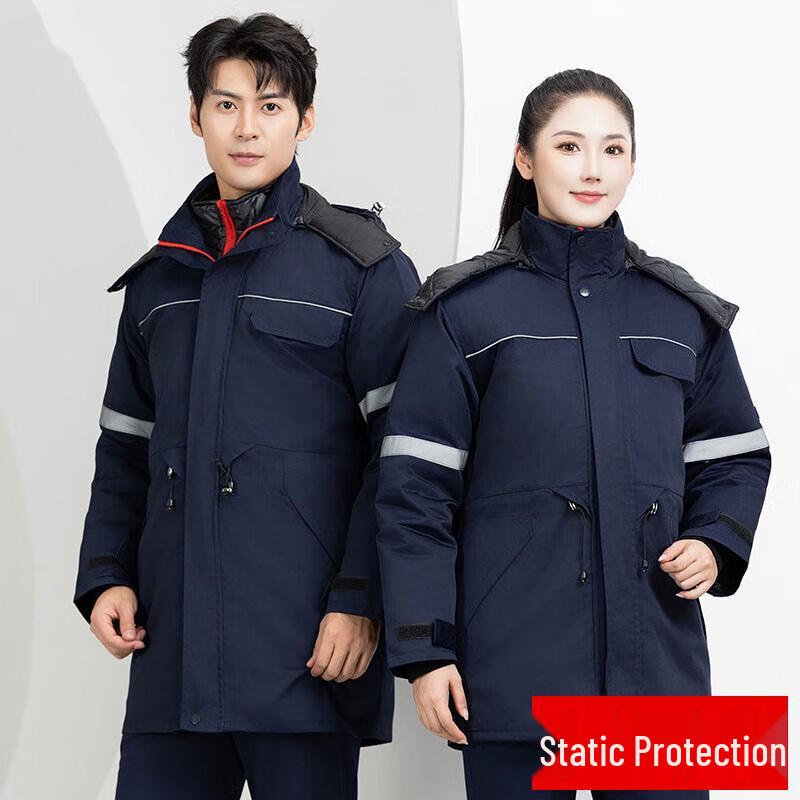 Zhanshi Winter Anti-static Thickened Cotton Work Jacket 175