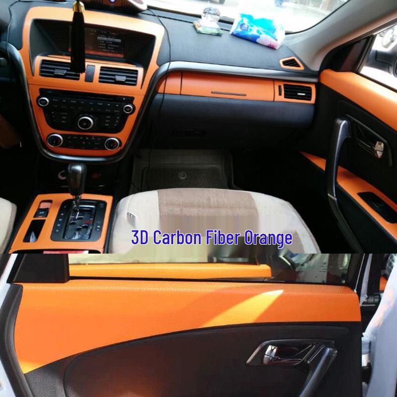 13-16 Besturn X80 Carbon Fiber Interior Stickers for Console & Gear