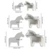 Horse Shaped Resin Molds, Animal Resin Molds for DIY Candle Craft Gypsum Ornaments Cake Fondant Decorations Baking