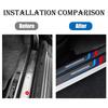 4pcs Carbon Fiber Sill Plate Stickers Guard Decals for Bmw Performance M 1 2 3 4 5 6 7 Series X1 X2 X3 X4 X5 X6 X7 Car Styling MRY7