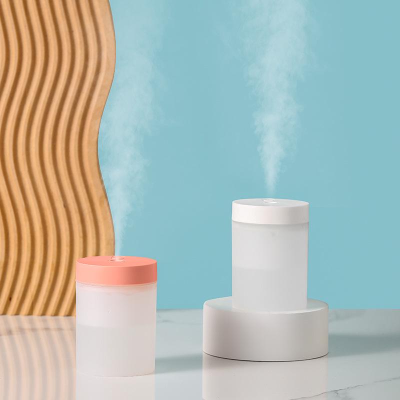 Portable USB Mini Humidifier with Ambient Light for Home and Bedroom Hydration