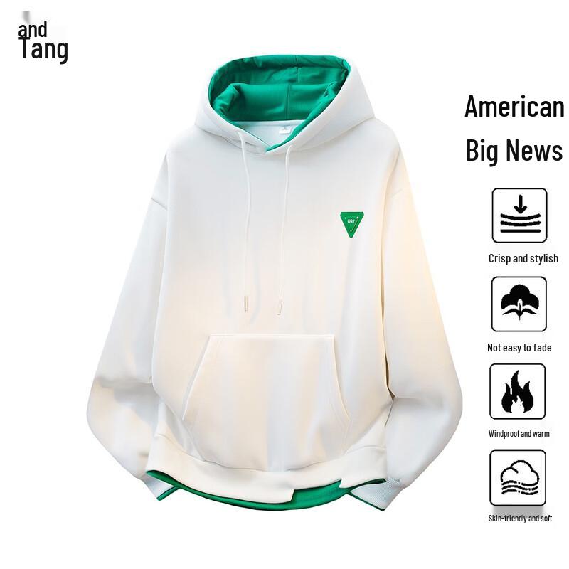 Men's American Style Heavyweight Hoodie