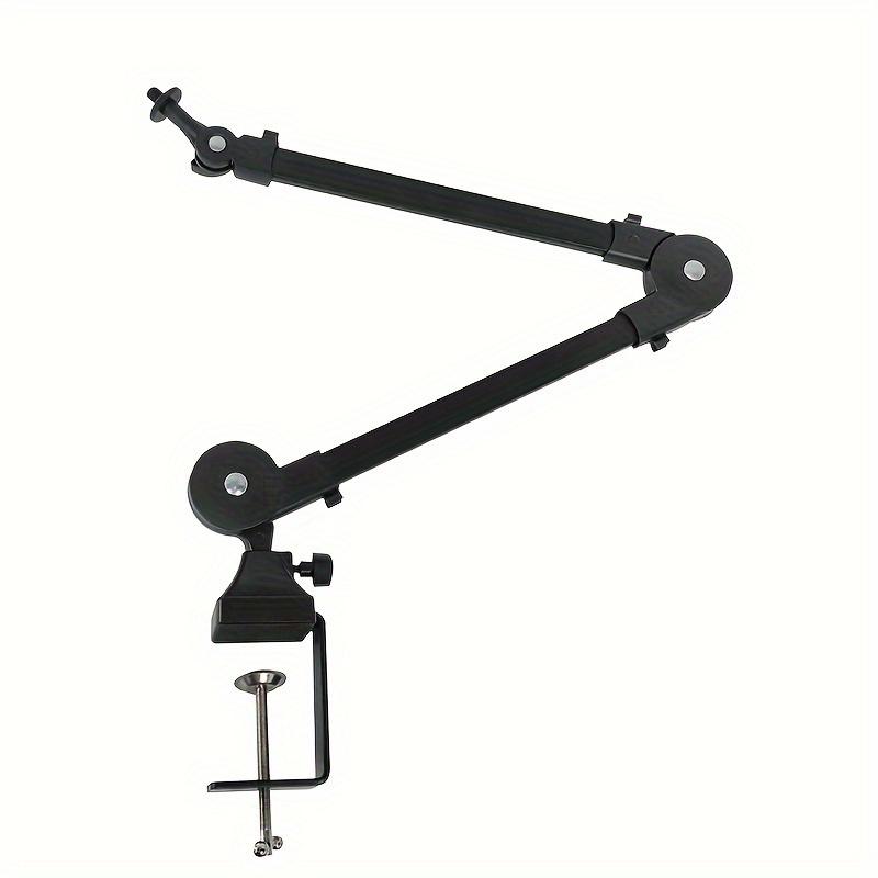 

Подставка для микрофона с зажимом для микрофона и кабельными стяжками для Blue Yeti Snowball Hyper X QuadCast SoloCast Fifine Gaming чёрный