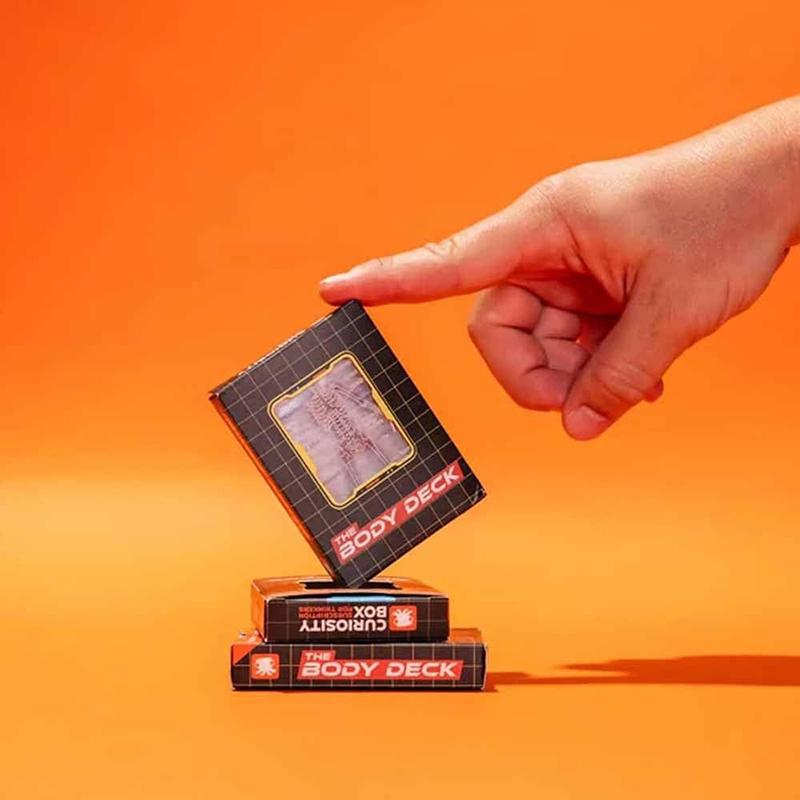 İnsan Anatomisi Oyun Kartları Vücut Deste Komik Şeffaf İnsan Anatomisi Oyun Kartları Parti İçin Masa Oyunu Sihir Oyunu