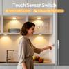 Ultradünne 5W LED Deckenpaneelleuchten Dimmbar Touchsensor Schrankleuchte für Schrank, Ausstellungsregal, Schrank