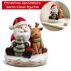 Figur Weihnachtsdekoration für festliche Tischdekoration
