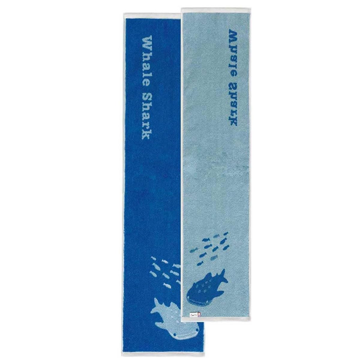 

amife petit Imabari Тонкое двустороннее полотенце с анималистичным принтом, (Китовая акула)