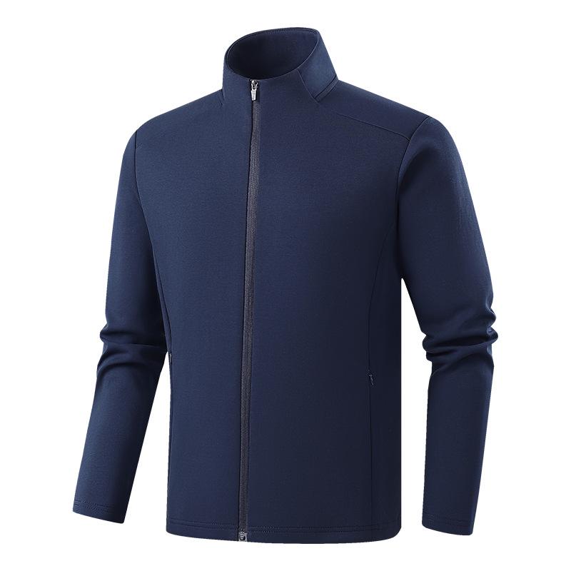 Chinese National Flag Embroidery Stand-Up Collar Jacket: Men s & Women s Couple Style, Spring/Autumn Sports Team Casual Cardigan XL