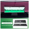 2026 Jihu S3 Green ABS Full Edge License Plate Frame - New Energy Upgrade