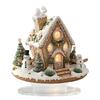 Winter Snowman Table Centerpieces Acrylic Christmas Decor, Gingerbread House Tree Ornaments, Holiday Home Decorations Waterproof Desktop for
