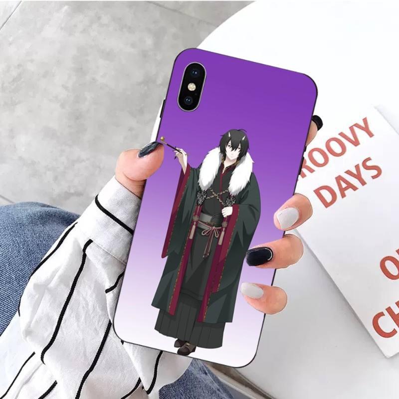 Kakuriyo No Yadomeshi Anime Phone Case For IPhone 14 13 12 11 XS X 8 7 6 Plus Mini Pro Max SE 2022 Soft Black Phone Cover