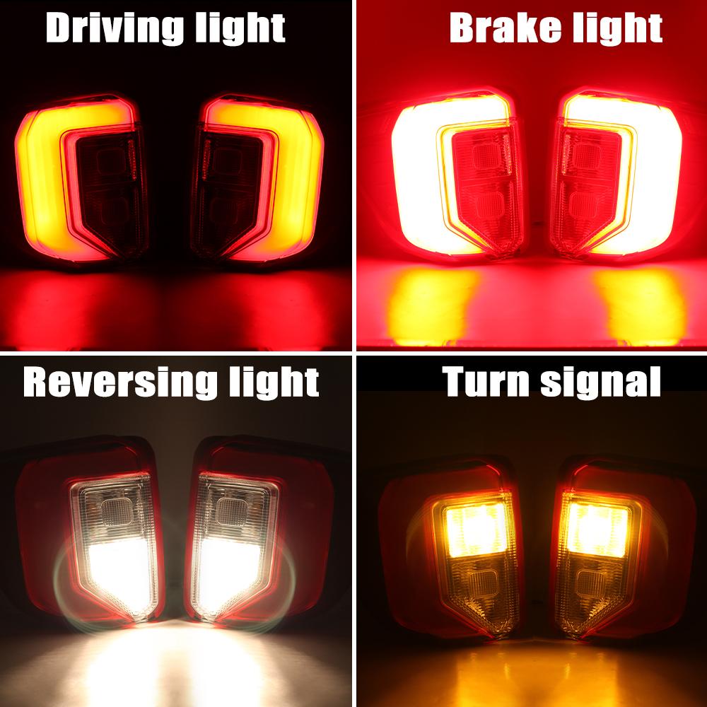 1 Pc Left/Right Tail Light for Ford Explorer 2020 2021 Rear Lights Stop Brake Parking Lamp Turn Signal Light