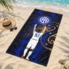 Inter Milan Beach Towel Quick Dry Sand Free Lightweight Beach Towels for Travel Swimming Camping