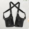 Underarm Shoulder Bag, Crossbody Wallet, Large Capacity Double Pocket