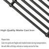 Enamel Cast Iron Grill Grate for Western Restaurant Steak BBQ