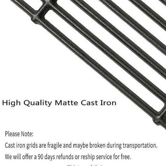 Enamel Cast Iron Grill Grate for Western Restaurant Steak BBQ