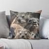 A Lot Of Rock Hyrax Here Square Pillowcase Polyester Linen Velvet Pattern Zip Decor Home Cushion Cover