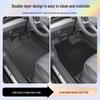 Customized TPE Floor Mats for Changan EADO PLUS, Surround Design with Rice Grain Pattern for EV Zhishang XT