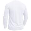 Mens Classic Style Henley Pullover Tops Raglan Long Sleeve Solid Color Daily Casual Wear Crew Neck Basic T Shirts