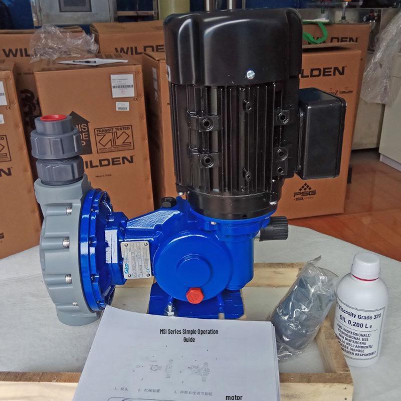 SEKO Sego MS1 Series Mechanical Diaphragm Metering Pump, PVC Head, Acid and Alkali Resistant, Large Flow Dosing Pump.