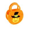 Kids Halloween Pumpkin Candy Bag Gift Bag with Handles 3D Design