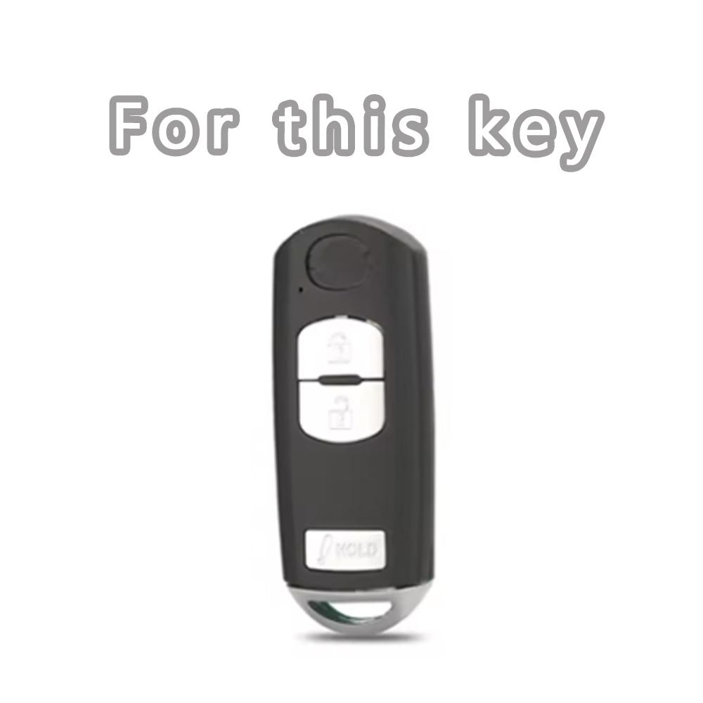 3 Button TPU Remote Key Cover Case For MAZDA CX-5 CX-3 2 3 5 6 CX-7 CX-9 Demio Speed Miata MX5 Case 2018 2019 2020 2021