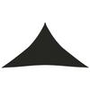 VidaXL Shade Sail 160 G-m² Black 4x4x5.8 M HDPE