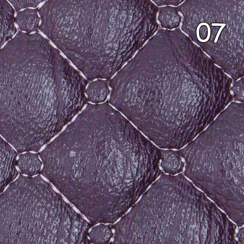 100*147cm Artificial PU Leather Fabric Quilted Embroidered Lattice PVC Leather For Diy Car Seat Cushion Luggage Upholstery Decor