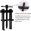 Two Jaw Bearing Puller, Adjustable Two Jaw Puller Remover for Removal Bearing or Gears, Pulley, and Flywheel, Motorcycle Car Auto Removing Kit 2.5"