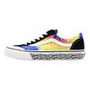 Vans Style 36 Sf Fabric Leather Tie-Dye Floral Lightweight Durable Low-Top Skate Shoes Unisex sneaker Black VN0A3ZCJ26T
