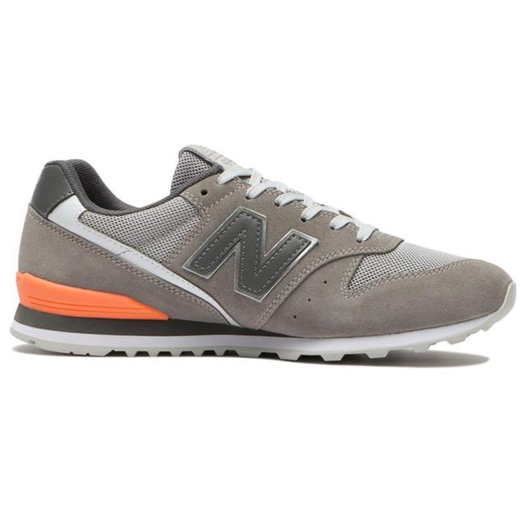 New Balance 996 Low top Gray / Orange Women's (Unisex) Running Shoes WL996CPM