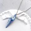 Stardew Valley Mermaid's Pendant Cosplay Necklace Blue Screw Pendant Choker Fashion Collarbone Chain Accessories
