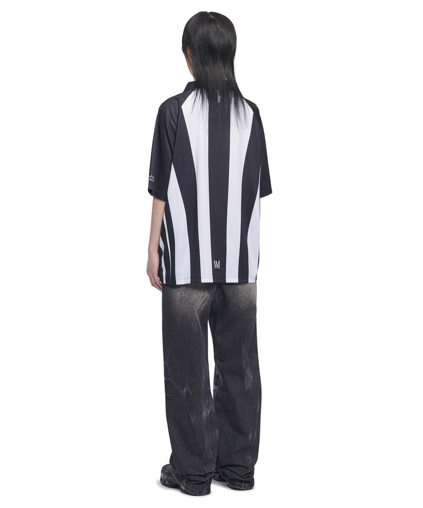 Nomaenyueol Stripe Football Shirt - White