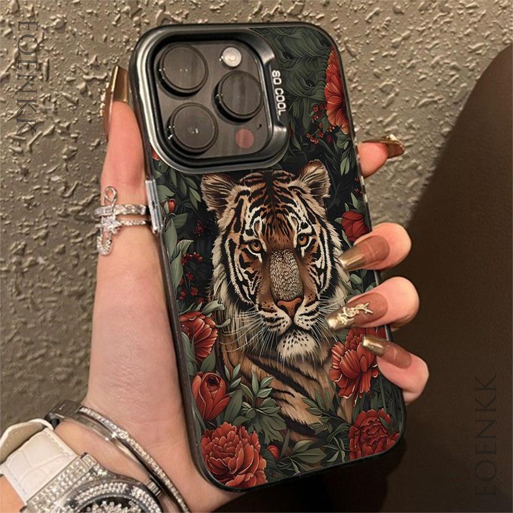 Superior Tiger Pattern Printing Phone Case For iPhone 15 Cases iPhone 11 12 13 14 15 16 Pro Max XS X XR Plus Shockproof Cover
